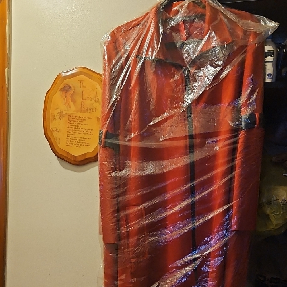 Red Zip-Up Jacket